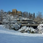 Burg Baden Winterlandschaft Bild: © K. Schmeißer