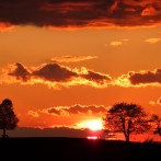 Sonnenuntergang am Lipberg Bild: © K. Schmeißer